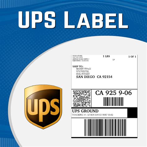 free printable ups shipping labels